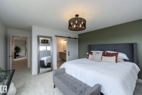 4541 Knight Wynd, Edmonton, AB - Indoor Photo Showing Bedroom