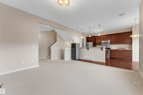 3650 13 Street, Edmonton, AB - Indoor Photo Showing Kitchen