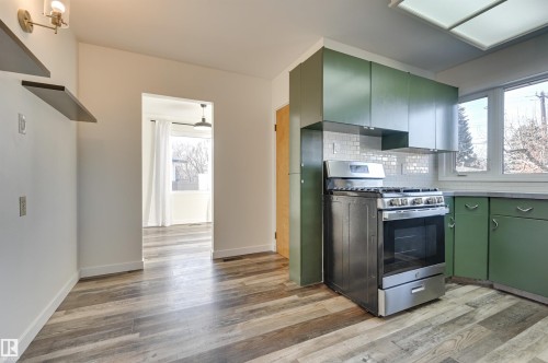 9648 74 Street Nw, Edmonton, AB - Indoor Photo Showing Kitchen
