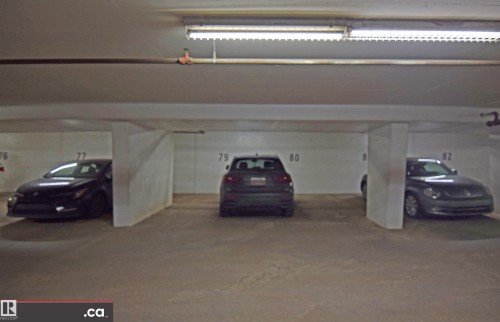 605 10649 Saskatchewan Drive, Edmonton, AB - Indoor Photo Showing Garage