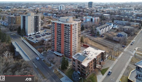 605 10649 Saskatchewan Drive, Edmonton, AB - Outdoor With View
