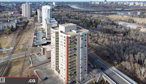 605 10649 Saskatchewan Drive, Edmonton, AB - Outdoor With View