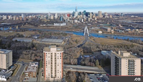 605 10649 Saskatchewan Drive, Edmonton, AB - Outdoor With View