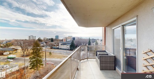 605 10649 Saskatchewan Drive, Edmonton, AB - Outdoor With View