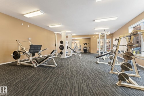 324 4304 139 Avenue Nw, Edmonton, AB - Indoor Photo Showing Gym Room
