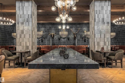 3208 10360 102 Street, Edmonton, AB - Indoor Photo Showing Dining Room