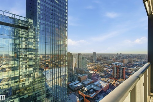 3208 10360 102 Street, Edmonton, AB - Outdoor With Balcony