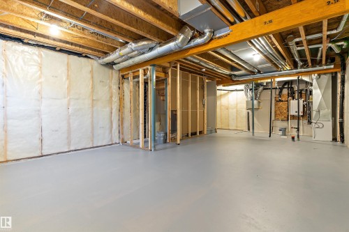 823 Rowan Close, Edmonton, AB - Indoor Photo Showing Basement