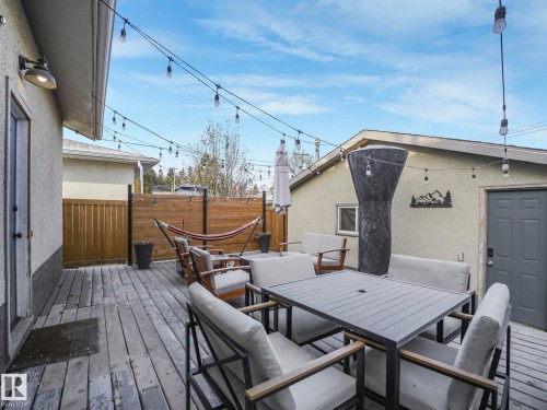 10540 55 Avenue, Edmonton, AB - Outdoor With Deck Patio Veranda With Exterior