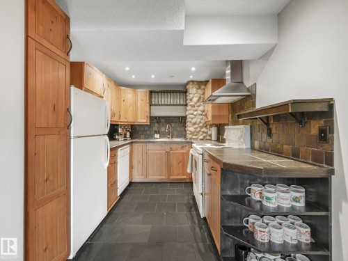 10540 55 Avenue, Edmonton, AB - Indoor Photo Showing Kitchen
