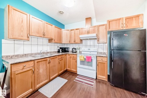 1715 69 Street, Edmonton, AB - Indoor Photo Showing Kitchen With Double Sink