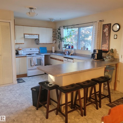 11212 134 Avenue, Edmonton, AB - Indoor Photo Showing Kitchen With Double Sink