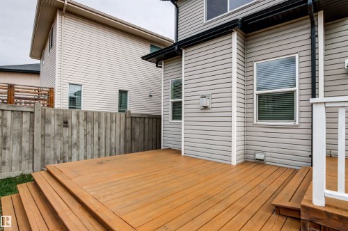 3952 Claxton Loop, Edmonton, AB - Outdoor With Deck Patio Veranda With Exterior