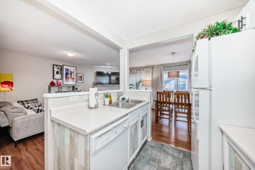 121 Bulyea Road, Edmonton, AB - Indoor Photo Showing Kitchen With Double Sink