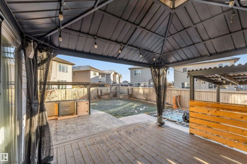 811 35 Avenue, Edmonton, AB - Outdoor With Deck Patio Veranda With Exterior