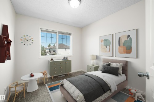 243 Southwick Way, Leduc, AB - Indoor Photo Showing Bedroom