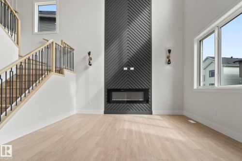 17115 3 Street, Edmonton, AB - Indoor With Fireplace