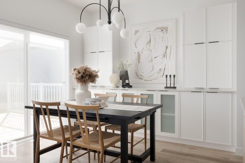 3245 Dixon Way, Edmonton, AB - Indoor Photo Showing Dining Room