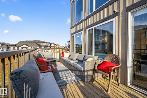 1075 Goldfinch Way, Edmonton, AB - Outdoor With Deck Patio Veranda With Exterior