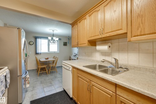1064 Millbourne Road E, Edmonton, AB - Indoor Photo Showing Kitchen With Double Sink