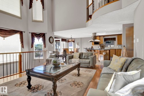 7445 162 Avenue, Edmonton, AB - Indoor Photo Showing Living Room