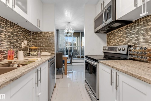 12 8745 165 Street Nw, Edmonton, AB - Indoor Photo Showing Kitchen