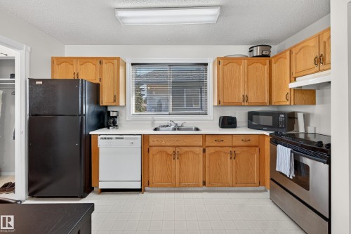 15231 119A Street, Edmonton, AB - Indoor Photo Showing Kitchen With Double Sink