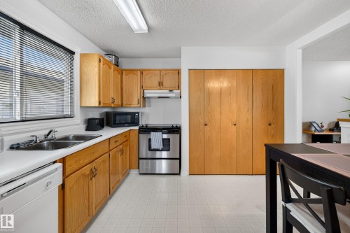 15231 119A Street, Edmonton, AB - Indoor Photo Showing Kitchen With Double Sink