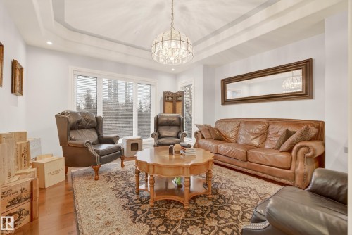 10309 Villa Avenue, Edmonton, AB - Indoor Photo Showing Living Room