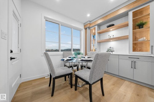 212 Crystal Creek Drive, Leduc, AB - Indoor Photo Showing Dining Room