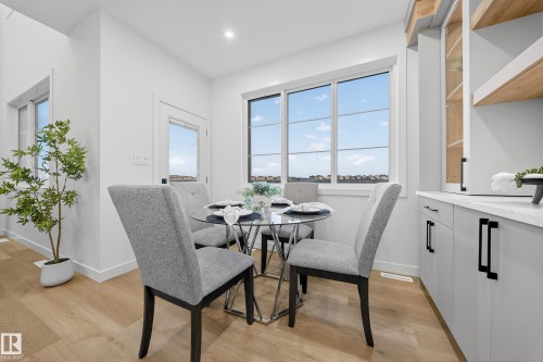 212 Crystal Creek Drive, Leduc, AB - Indoor Photo Showing Dining Room