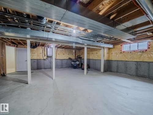 12 671 Silver Berry Road, Edmonton, AB - Indoor Photo Showing Basement