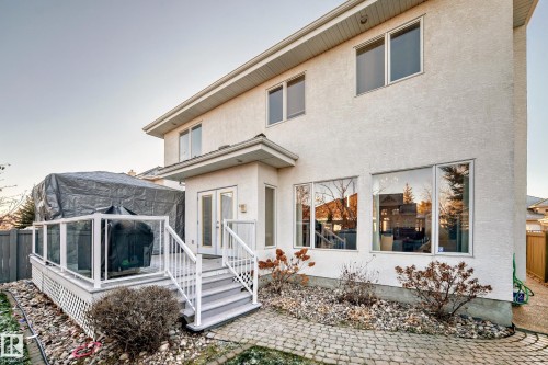 203 Darlington Crescent, Edmonton, AB - Outdoor With Deck Patio Veranda With Exterior