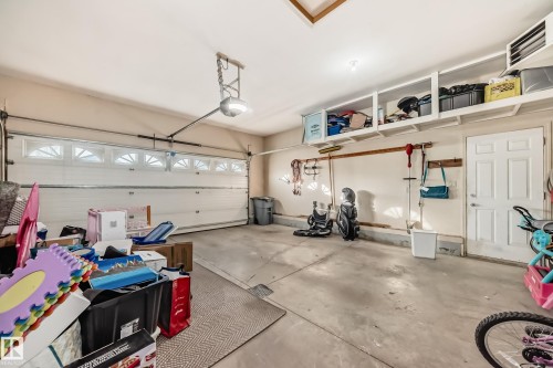 203 Darlington Crescent, Edmonton, AB - Indoor Photo Showing Garage