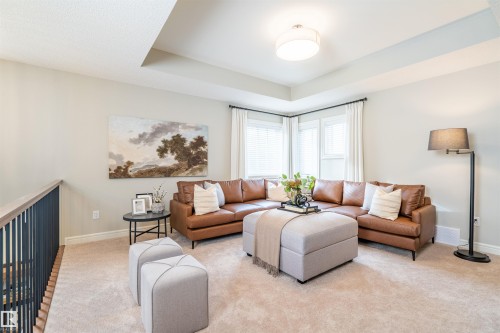 1611 14 Street, Edmonton, AB - Indoor Photo Showing Living Room