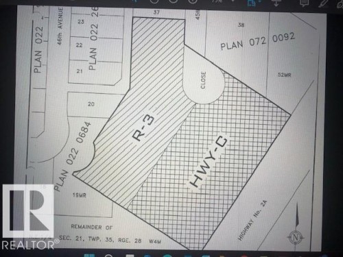 Parcel map - 4213 42 Avenue, Innisfail, AB - Other