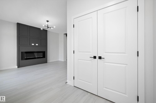2109 Crossbill Lane, Edmonton, AB - Indoor With Fireplace