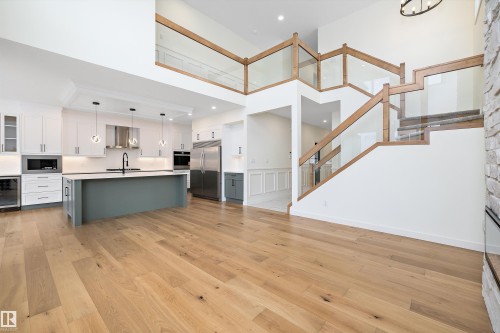 6879 Knox Loop, Edmonton, AB - Indoor Photo Showing Kitchen With Upgraded Kitchen