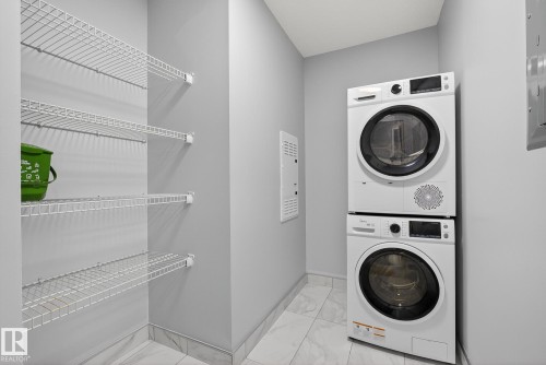 222 1180 Hyndman Road, Edmonton, AB - Indoor Photo Showing Laundry Room