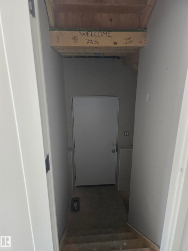 View of staircase - 7706 174A Avenue, Edmonton, AB - Indoor Photo Showing Other Room