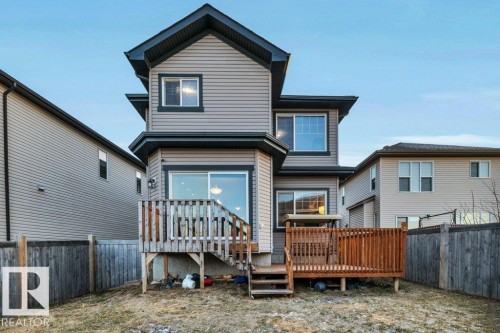 3671 8 Street, Edmonton, AB - Outdoor With Deck Patio Veranda