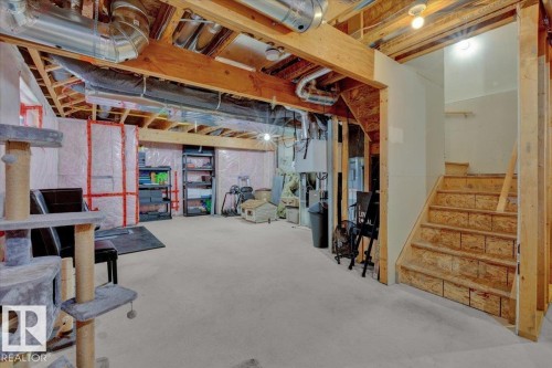 164 Desrochers Gate, Edmonton, AB - Indoor Photo Showing Basement