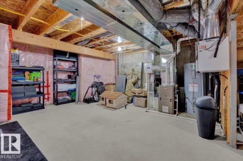 164 Desrochers Gate, Edmonton, AB - Indoor Photo Showing Basement