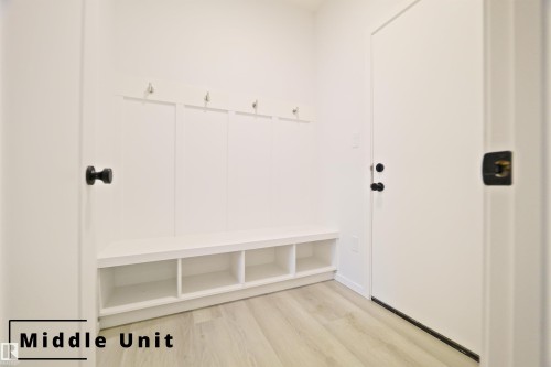 Mudroom featuring light wood finished floors - 7585 174A Avenue, Edmonton, AB - Indoor Photo Showing Other Room