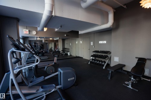 901 10504 99 Avenue, Edmonton, AB - Indoor Photo Showing Gym Room