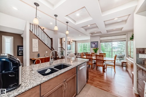 1673 James Mowatt Trail, Edmonton, AB - Indoor Photo Showing Kitchen With Double Sink