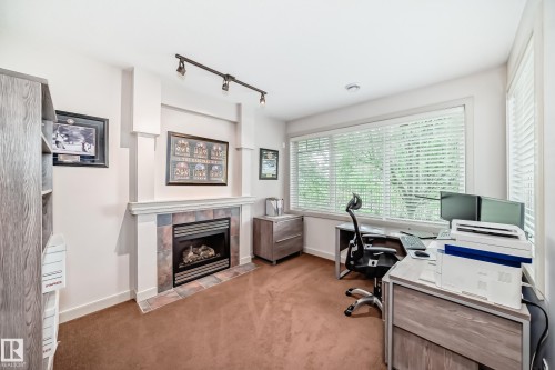 1673 James Mowatt Trail, Edmonton, AB - Indoor With Fireplace