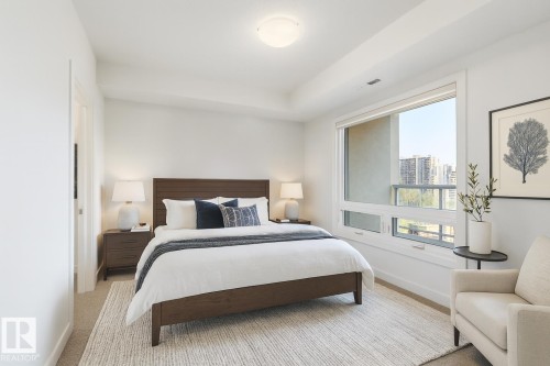 802 10055 118 Street, Edmonton, AB - Indoor Photo Showing Bedroom