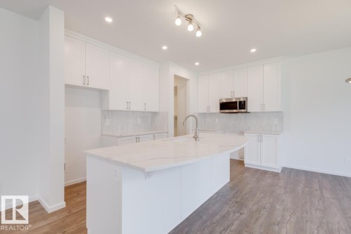 1528 206 Street, Edmonton, AB - Indoor Photo Showing Kitchen With Upgraded Kitchen