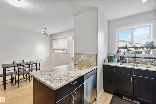 11438 97 Street, Edmonton, AB - Indoor Photo Showing Kitchen With Double Sink
